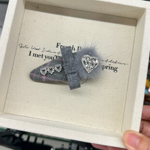 店主自创新款发夹女款轻奢款韩小众设计感高级发饰头饰发夹边夹