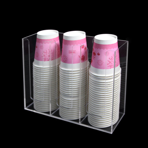 亚克力厨房收纳杯子架简约高透明