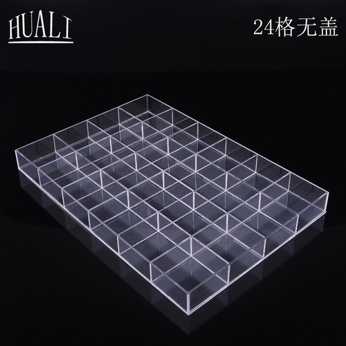 Аксессуар, прозрачная акриловая коробка для хранения, ювелирное украшение, четки из круглых бусин, стенд, бусины, аксессуары