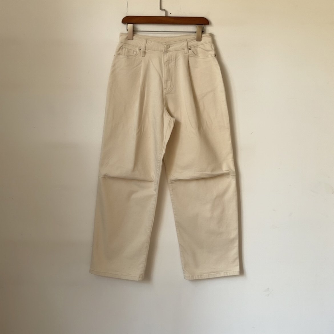 女士牛仔裤高腰直筒柔软弹力哈伦裤春秋宽松休闲长裤老爹裤萝卜裤