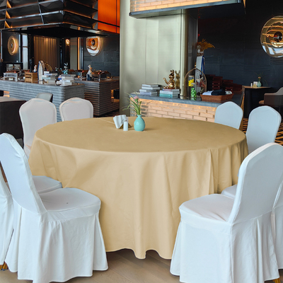 宏达一次性桌布圆形大码加厚防水