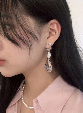 韩国正品Vintage hollywood 允儿高俊熙泫雅同款耳环 现货