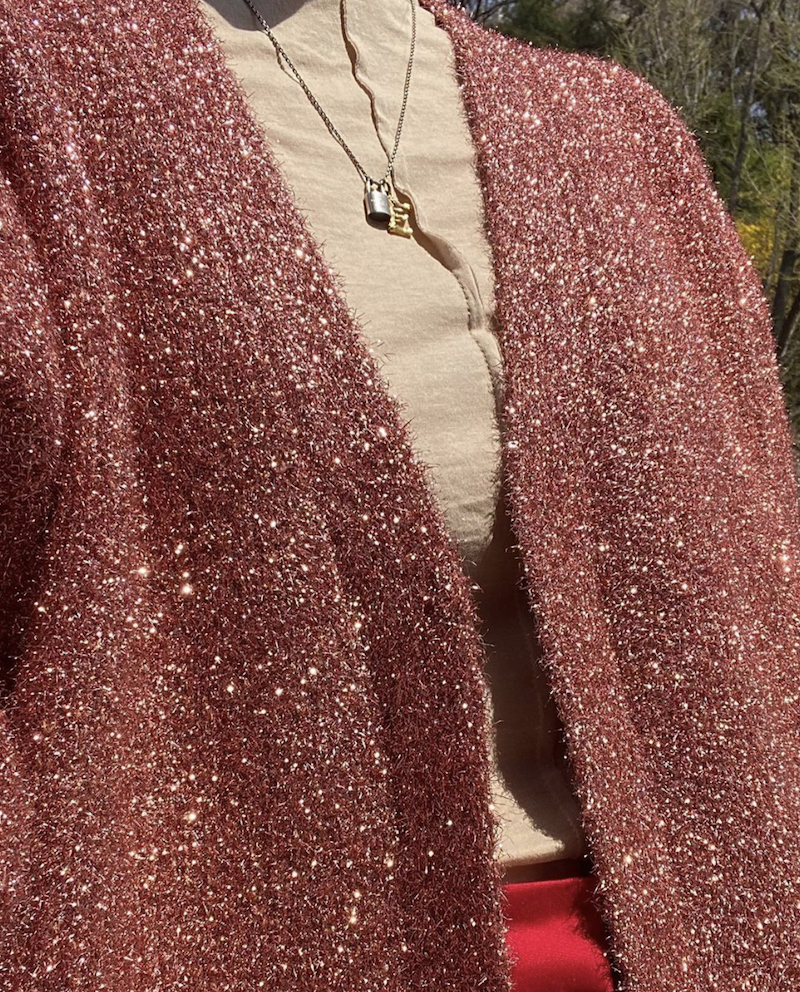 韩国设计师品牌eenk外套针织开衫