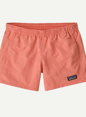 日本代购Patagonia巴塔哥尼亚26S儿童宽松短裤4英寸无内衬67067