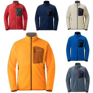 日本Montbell抓绒衣秋冬超轻量保暖休闲外套男款1106591