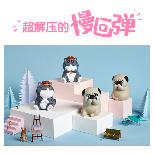 吾皇猫呆萌出气神器解压玩具