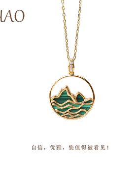 原创设计项链高级感轻奢小众精致首饰有设计感送朋友送闺蜜送女友