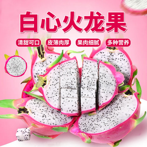密水农家严选新鲜白心火龙果