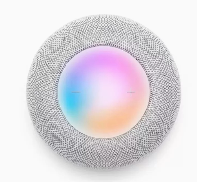 适用于大蓄苹果HomePod 第二代屏幕原装保护膜防爆防摔膜软性钢化膜防爆防摔膜高清防刮防指纹膜2张