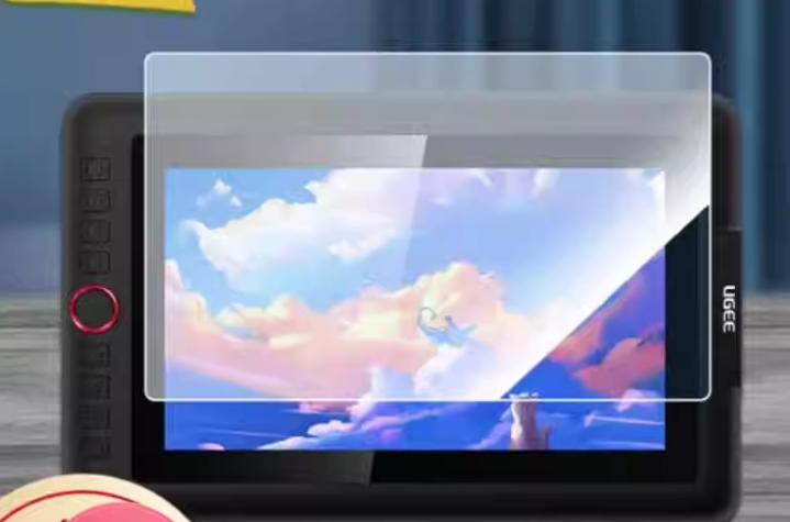 适用于友基(UGEE)EXRAI 12升级版数位屏贴膜 书写类纸膜 水凝防爆高清防指纹膜 防蓝光磨砂清晰防反光膜