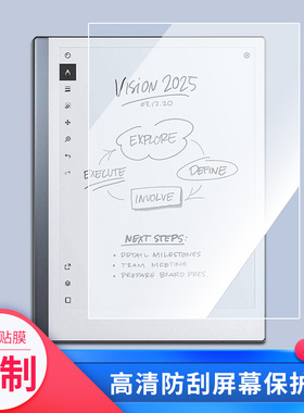 适用于reMarkable 2平板屏幕贴膜软性钢化膜防爆膜防蓝光膜高清防指纹膜防刮膜保护膜