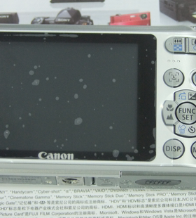 大蓄适用佳能A3100 IS相机屏幕原装膜软性钢化膜 防爆防摔膜2片