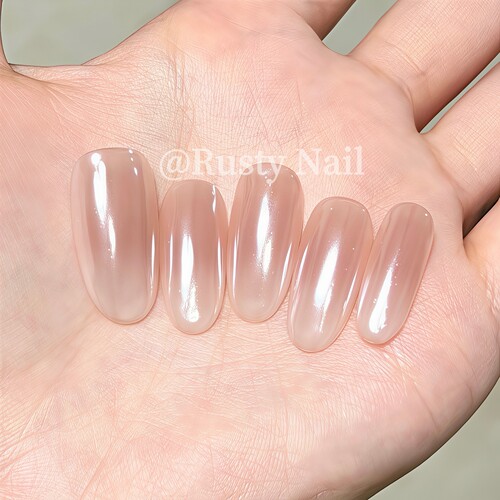 高级感珍珠白月光海莉手工穿戴甲