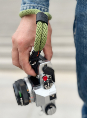 cam-in相机手腕带编织适用富士X100手绳索尼A6400尼康zfc相机腕带