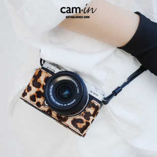 camin富士xm5保护套马毛系列XT30皮套fuji XS20底座外壳XT50半套