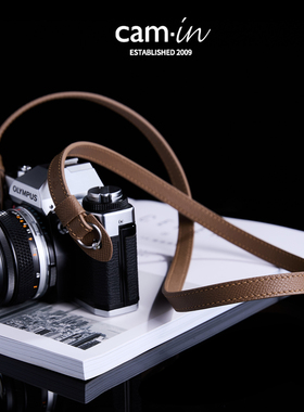 cam-in 真皮相机背带适用于富士X100VI XT30 XS20 XT50手掌纹肩带