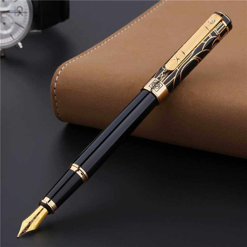 毕加索钢笔绅士902办公商务送礼签名质感高档美工弯尖硬笔书法笔