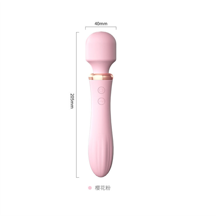振动按摩器充电震动按摩多功能手持肩颈背腰全身便携式按摩舒缓器