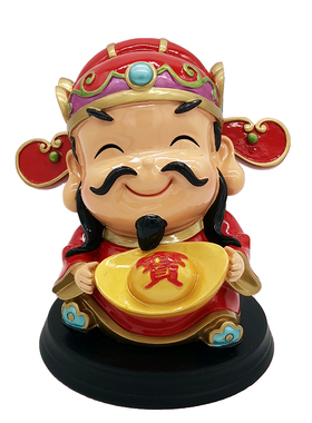 妙工坊树脂摆件中式手工彩绘