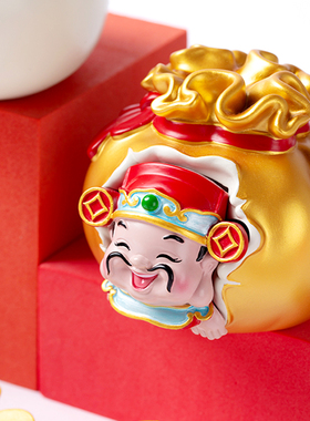 妙工坊树脂摆件中式桌面装饰手工