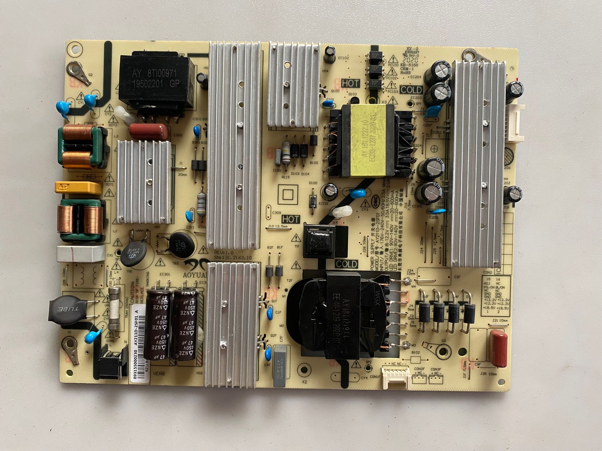 红米L65M5-RK液晶电视配件