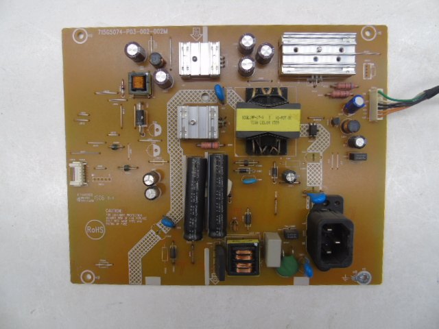 AOC 冠捷 E2752V 270LM00004 电源板 715G5074-P03-002-002M,电子元器件市场,PCB电路板/印刷线路板,淘宝优惠券,粉丝福利购,淘宝优惠卷