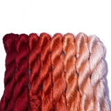 Шелкопленная червя бесплатно расколотая линия Su Вышитая на вышивке шелковую проволоку № 31 гранат красный шелковица