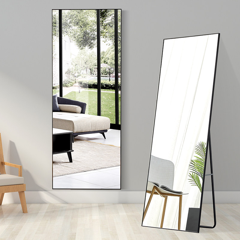 Northern Europe Mirror Full-length mirror Length mirror Simplicity Dressing Mirror household bedroom mirror ins Narrow Stereoscopein the Residential furniture , Mirrors , Mirror  category - from Buy2taobao.com to provide professional Taobao agent buy service