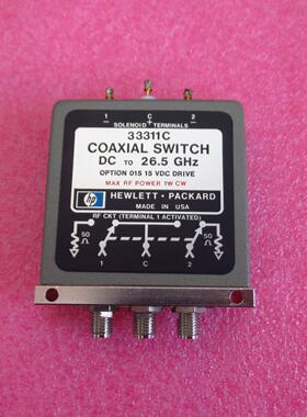 Agilent/HP 8762C 33311C 24V电压 单刀双掷 射频微波同轴开关