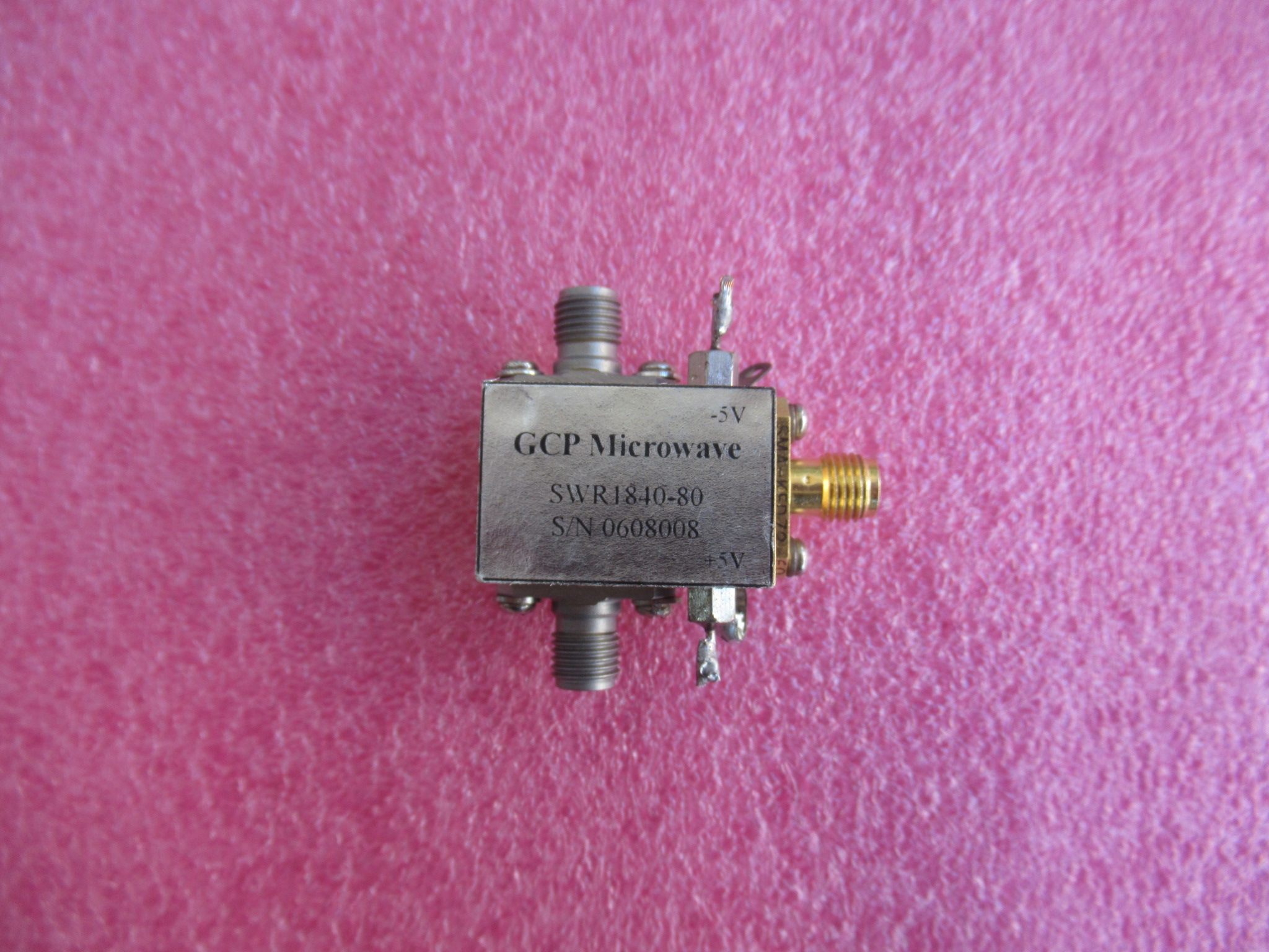 GCP进口 SWR1840-80 4-40GHz 2.92mm SPDT射频PIN电子固态开关