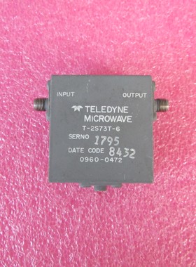 TELEDYNE进口T-2S73T-6 3-4.4GHzSMA RF射频微波同轴隔离器