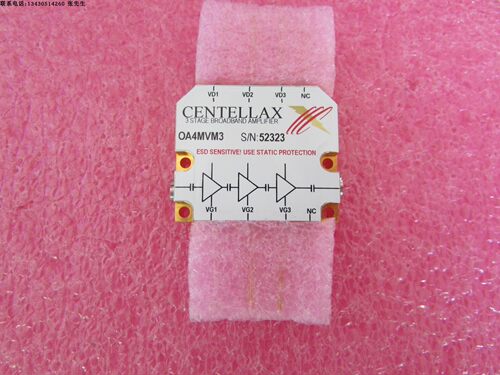 全新原装现货 CENTELLAX OA4MVM3 65GHz 30dB 23dBm 宽带放大器