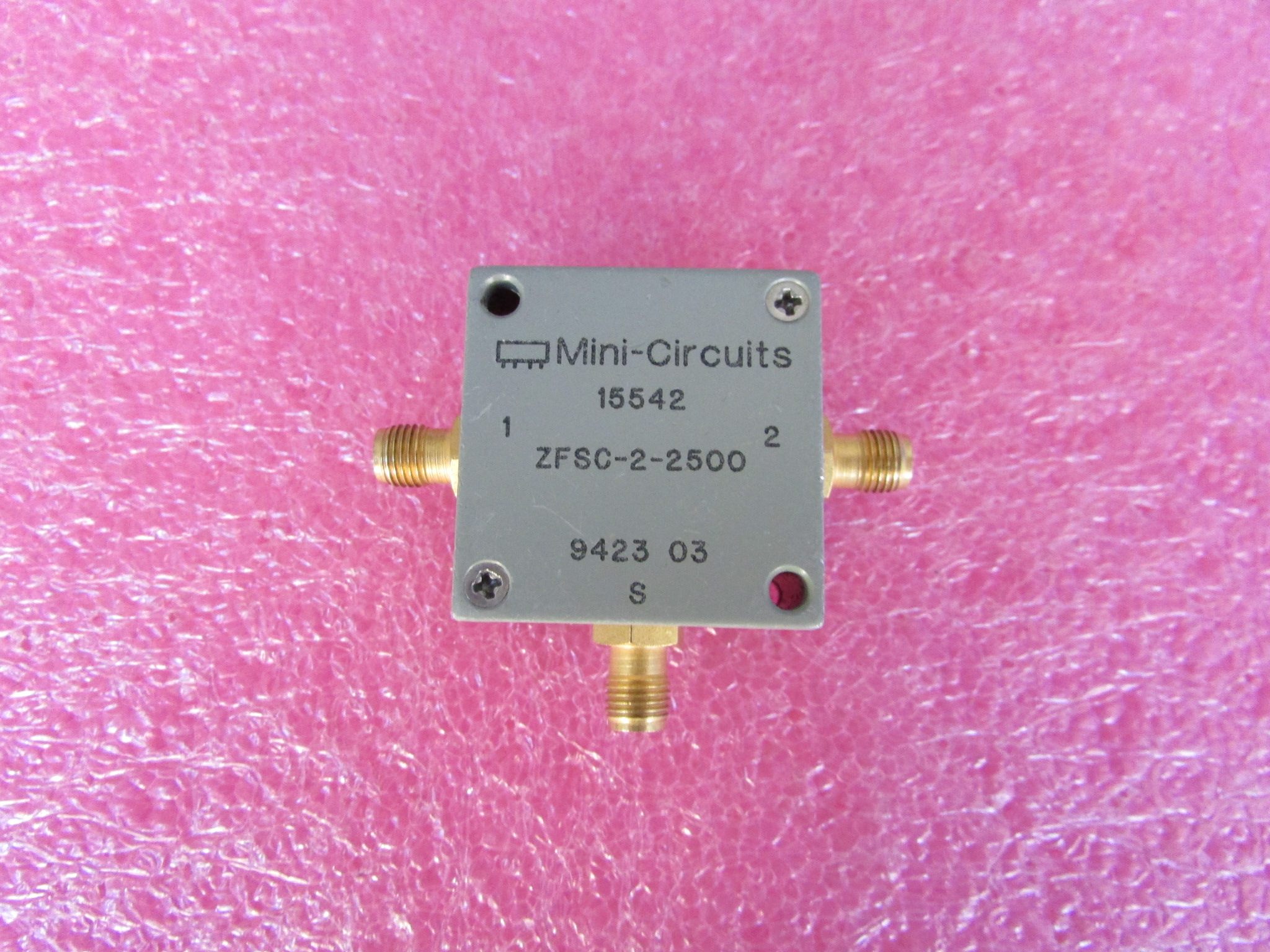  ZFSC-2-2500-S+ MINI 10-3000MHz 2路 1分2射频微波功分器