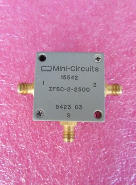  ZFSC-2-2500-S+ MINI 10-3000MHz 2路 1分2射频微波功分器