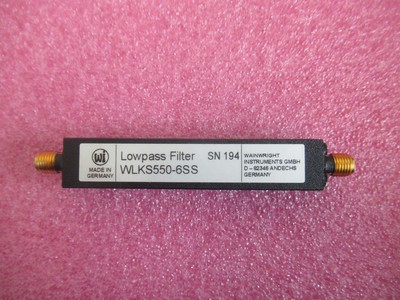WLKS550-6SS低通滤波器DC-550MHz