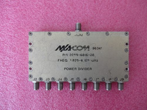 M/A-COM2-8GHz功分器一分八