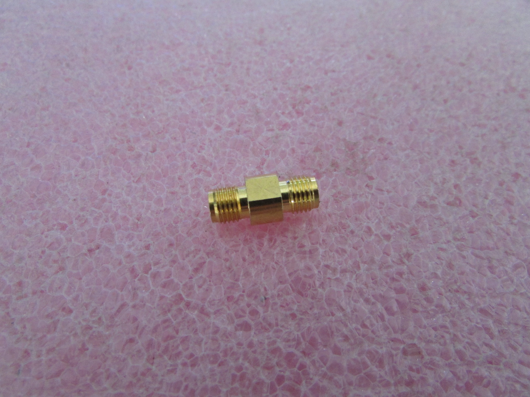 台湾进口 DC-27GHz SMA母-SMA母 镀金 射频微波同轴转接器 适配器