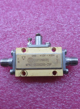 MITEQ进口 200-2000MHz 25dB 27dBm SMA 射频微波低噪声放大器