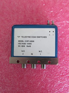 CCRT-33S30 teledynerelays DC-18GHz SPDT 射频微波同轴开关