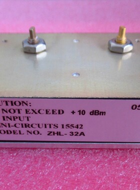 MINI进口 ZHL-32A 0.05-130MHz 25dB增益 29dBm 射频中功率放大器