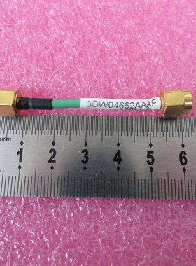 进口 3DW04662AAAFDC-18GHz 6cm SMA公射频同轴半柔电缆跳线