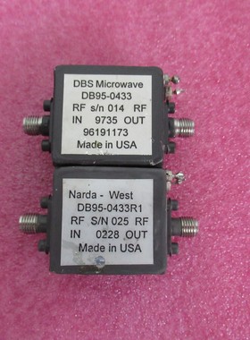 NARDA进口 1-18GHz 16dB 15dBm功率 SMA 射频微波驱动放大器