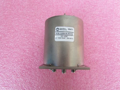 Dowkey 581K-520803A  DC-26.5GHz 12V SP8T TTL控制  同轴开关