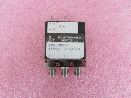 RCT RDS-SR027 DC-18GHz SMA 15V 300W 单刀双掷 射频同轴开关