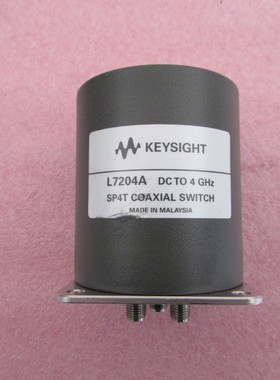 L7204A Agilent DCC-4GHz SP4T 24V SMA 单刀四掷 射频同轴开关