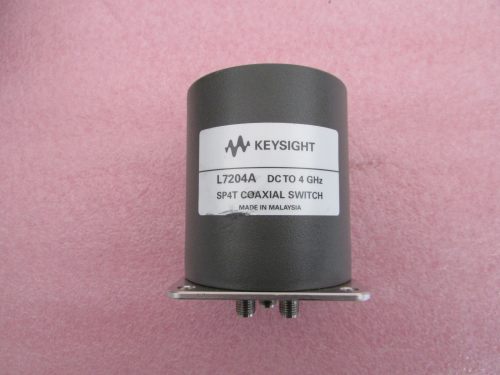 L7204A Agilent DCC-4GHz SP4T 24V SMA 单刀四掷 射频同轴开关 - 封面