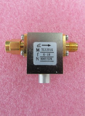 Sainty TG1201K 6-18GHz SMA公-SMA母 5W 射频微波同轴隔离器