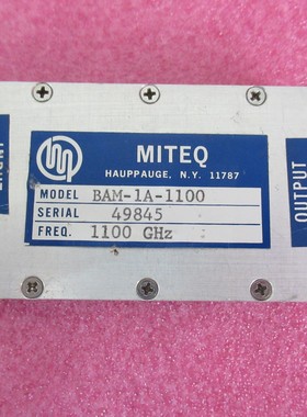 MITEQ进口 1-1.6GHz 10dB增益 12dBm功率 SMA 射频 驱动放大器
