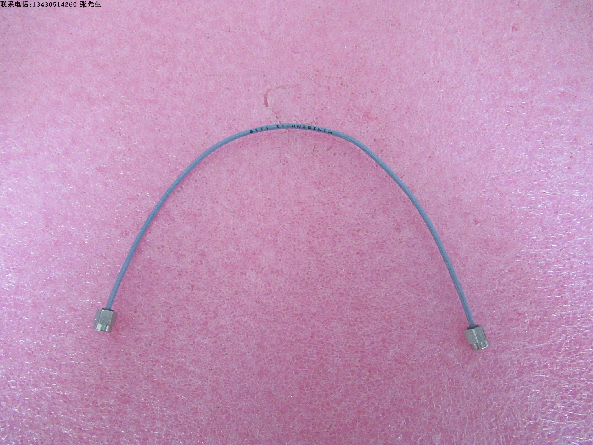 进口Minibend-11 DC-24GHz SMA 28CM射频微波同轴半柔电缆跳线