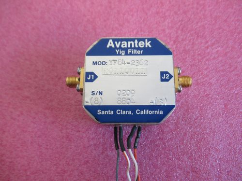 AVANTEK2.18-20GHzYIG滤波器